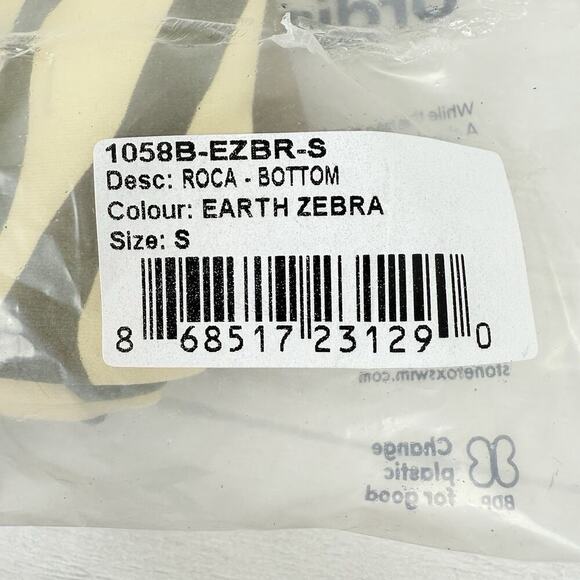 Free People Stone Fox Swim Roca Bikini Bottom Size S Terra Dot Brown Surf Beach - Picture 12 of 13